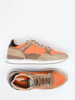 – Sneaker aus Textil und Veloursleder Orange*THE HOFF BRAND Sale