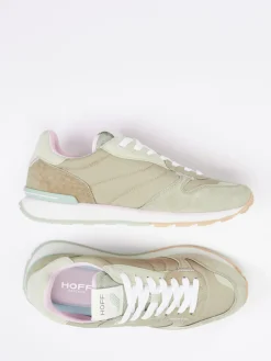 Damen THE HOFF BRAND – Sneaker aus Veloursleder und Textil Pastell