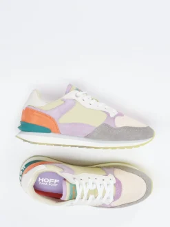 Damen THE HOFF BRAND – Sneaker aus Veloursleder in Pastell