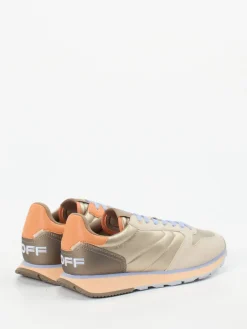 Damen THE HOFF BRAND – Sneaker aus Velour und Metallicleder