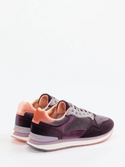 – Sneaker aus Veloursleder Pflaume*THE HOFF BRAND Outlet