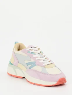 Damen THE HOFF BRAND – Sneaker aus Veloursleder in Pastell