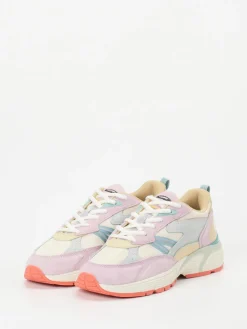 Damen THE HOFF BRAND – Sneaker aus Veloursleder in Pastell