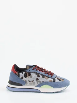 Damen THE HOFF BRAND – Sneaker aus Veloursleder gemustert