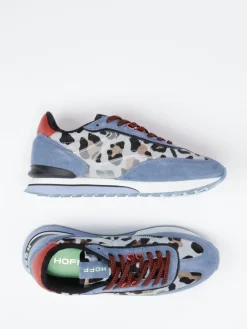 Damen THE HOFF BRAND – Sneaker aus Veloursleder gemustert