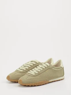 Damen THE HOFF BRAND – Sneaker aus Veloursleder Salbei