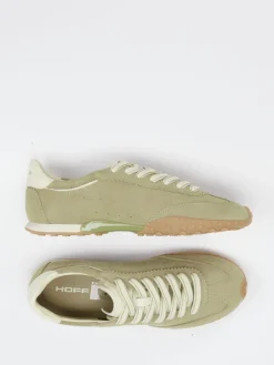 Damen THE HOFF BRAND – Sneaker aus Veloursleder Salbei