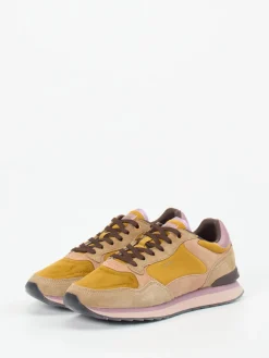 – Sneaker aus Veloursleder und Textil Senfgelb*THE HOFF BRAND Outlet