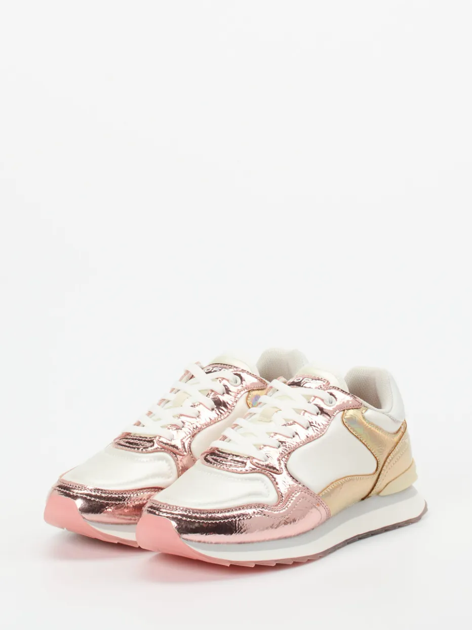 – Sneaker aus Metallicleder Cremeweiß*THE HOFF BRAND Best