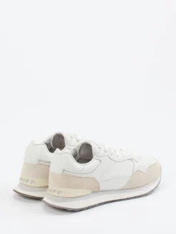 Damen THE HOFF BRAND – Sneaker aus Lamm- und Veloursleder Offwhite