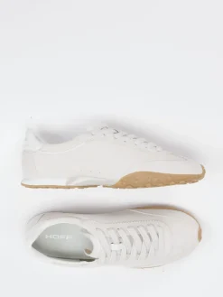 Damen THE HOFF BRAND – Sneaker aus Veloursleder Offwhite