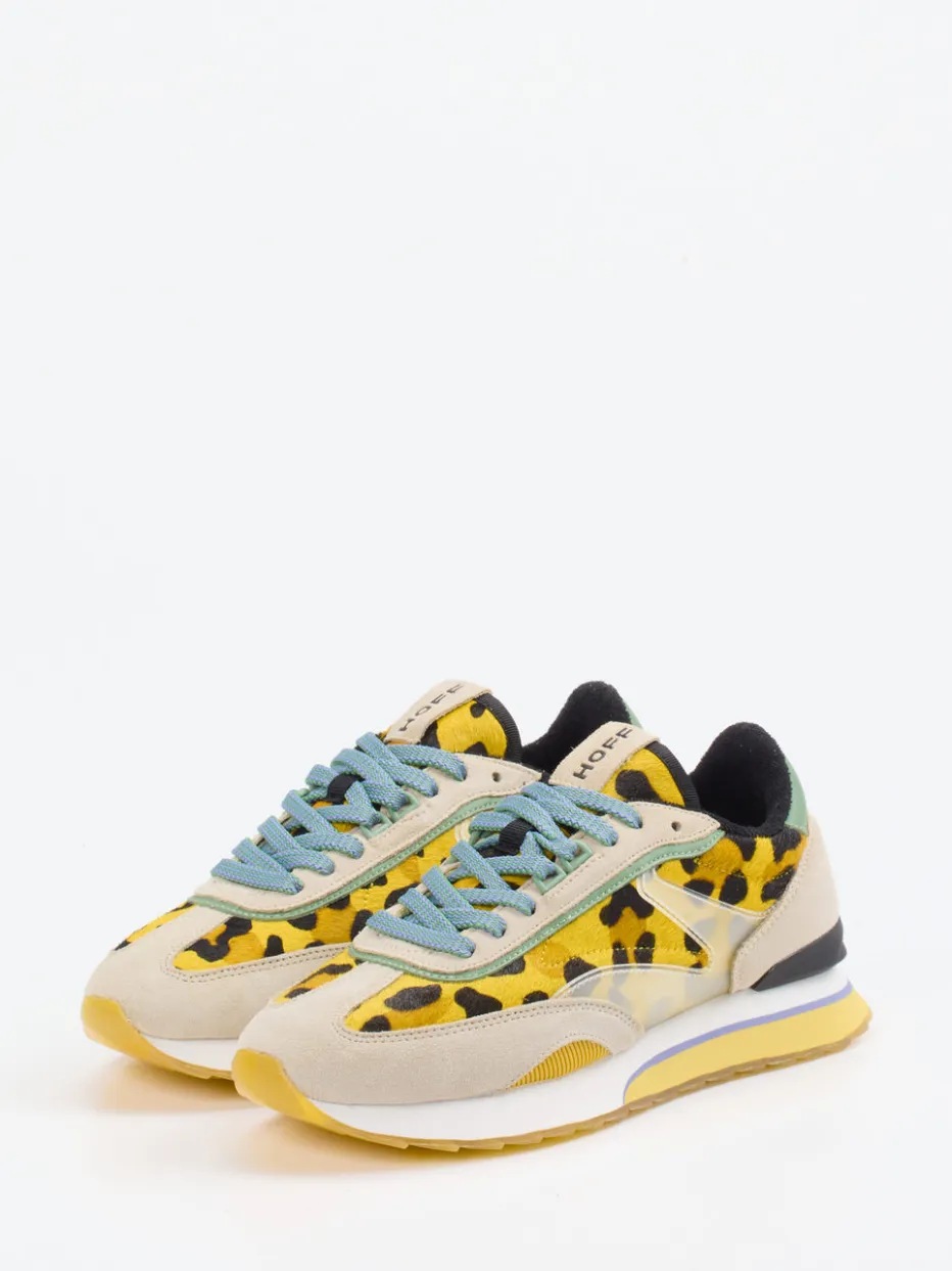 Damen THE HOFF BRAND – Sneaker aus Velourleder und Textil