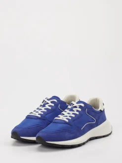 – Sneaker aus Velour/Textil Kobalt*THE HOFF BRAND Discount