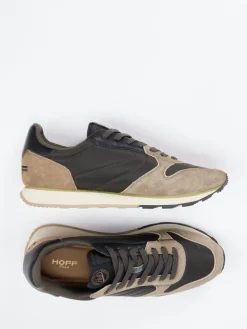 – Sneaker aus Veloursleder Dunkeloliv*THE HOFF BRAND Outlet