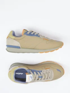 – Sneaker aus Textil und Veloursleder khaki*THE HOFF BRAND Sale