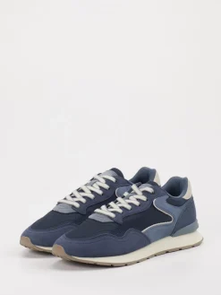 Herren THE HOFF BRAND – Sneaker aus Textil und Lederoptik marine