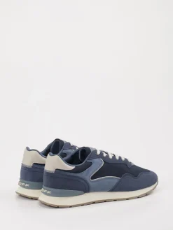 Herren THE HOFF BRAND – Sneaker aus Textil und Lederoptik marine