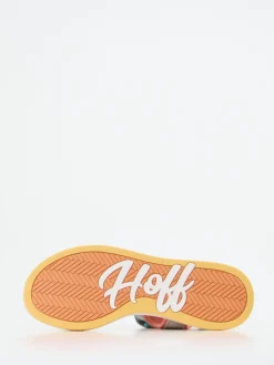 Damen THE HOFF BRAND – Trekking-Sandalen aus Textil und Veloursleder