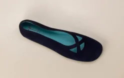 – Ballerinas aus Veloursleder dunkel*Thierry Rabotin Discount