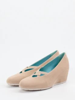 – Keilpumps aus Veloursleder*Thierry Rabotin Sale