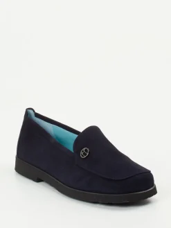 – Loafer aus Veloursleder Dunkel*Thierry Rabotin Outlet