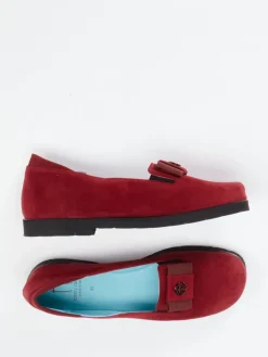 – Loafer aus Veloursleder bordeaux*Thierry Rabotin New