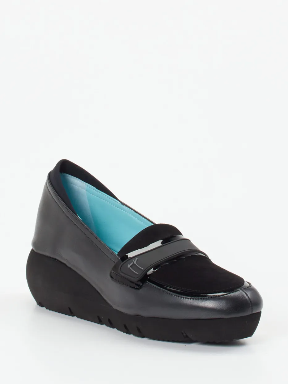 Damen Thierry Rabotin – Plateau-Loafer aus Veloursleder