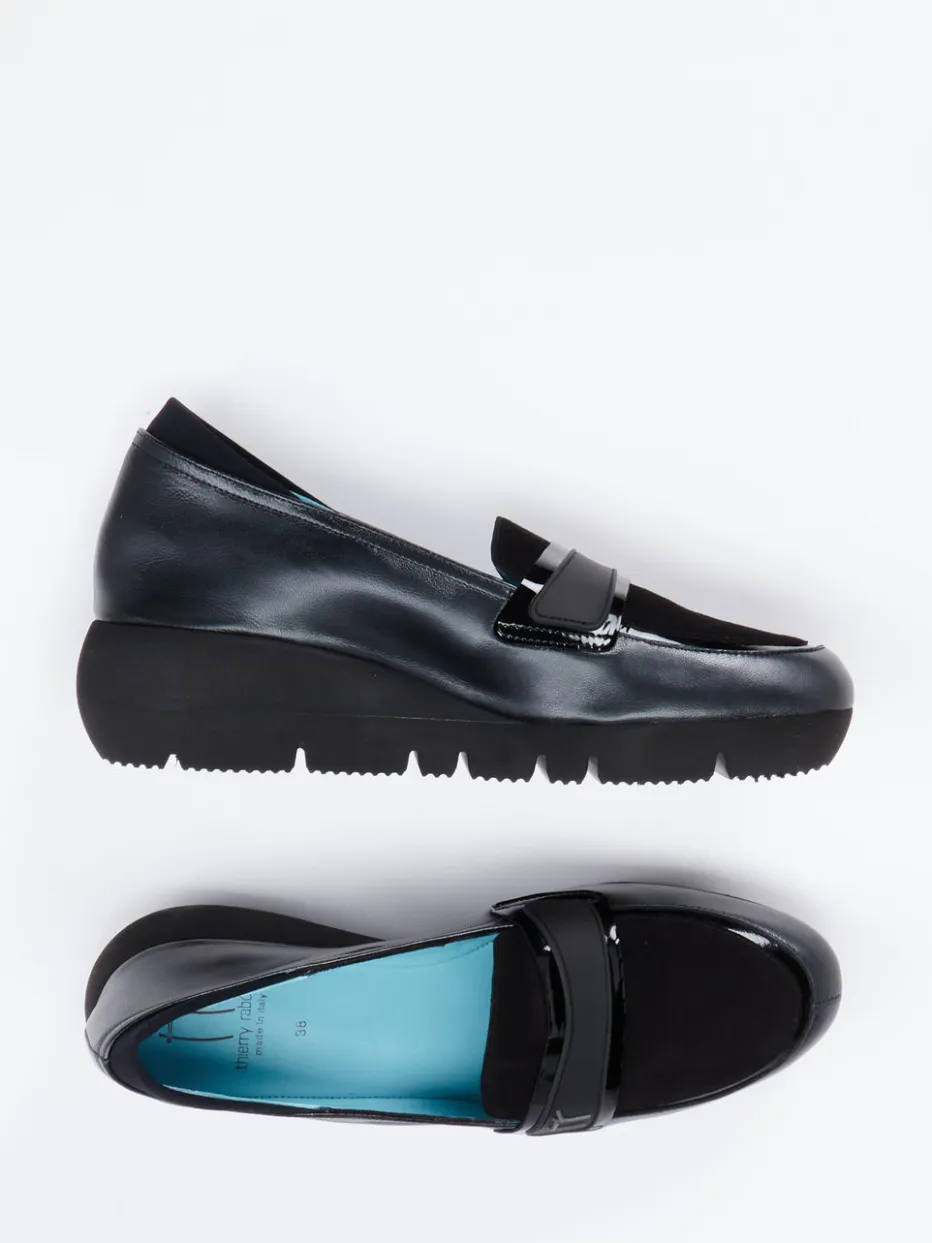 Damen Thierry Rabotin – Plateau-Loafer aus Veloursleder