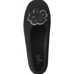 Damen Thies – Ballerina-Hausschuh aus Wolle
