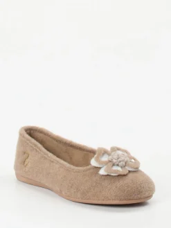 Damen Thies – Ballerina-Hausschuh aus Filz