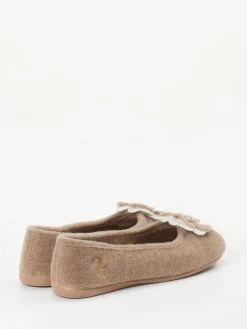 Damen Thies – Ballerina-Hausschuh aus Filz