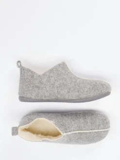 Damen Thies – Filzpantoffeln aus Wollfilz mittel