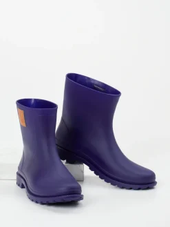 Damen Thies – Gummistiefel aus veganem Gummi Dunkellila