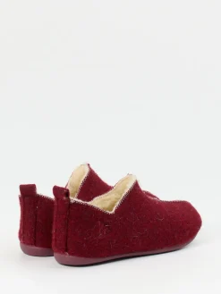 Damen Thies – Hüttenschuhe aus Wollfilz Dunkel