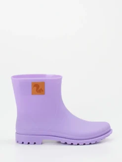 Damen Thies – Kurzschaft-Gummistiefel aus veganem Material Flieder