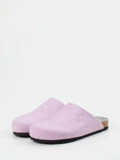 – Pantoffeln aus Filz in Flieder*Thies New