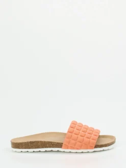 Damen Thies – Pantolette aus Textil in Koralle