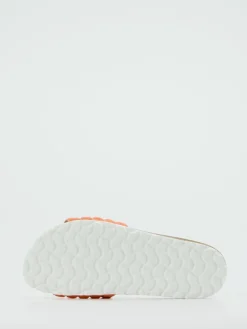 Damen Thies – Pantolette aus Textil in Koralle