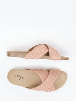 Damen Thies – Pantolette aus Textil in Alt