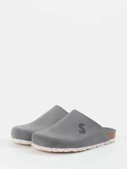 Damen Thies – Pantolette aus Veloursleder in