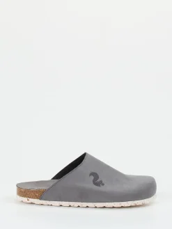 Damen Thies – Pantolette aus Veloursleder in