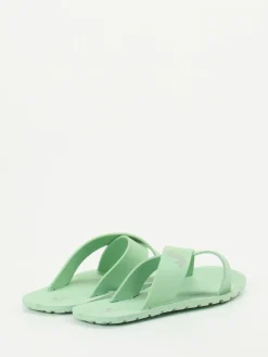 Damen Thies – Slides aus Synthetik in Mintgrün