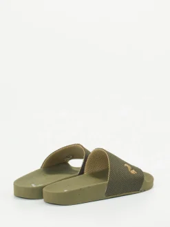 – Slides aus Textilmesh in Oliv*Thies