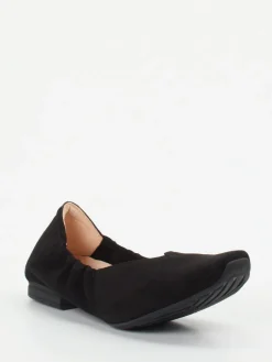Damen Think – Komfort-Ballerinas aus Veloursleder
