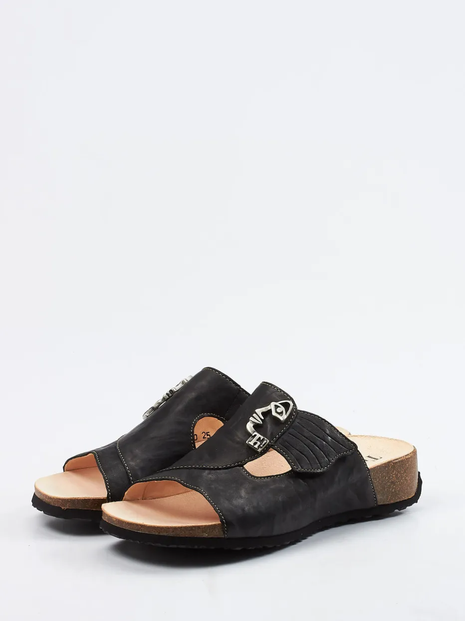 – Komfort-Pantolette aus Ziegenleder*Think Discount