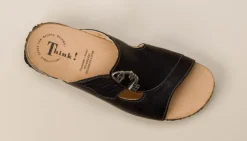 – Komfort-Pantolette aus Ziegenleder*Think Discount