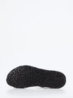 – Komfortsandale aus Ziegenleder in Dunkel*Think