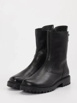 – Schnür-Boots aus Leder*Think