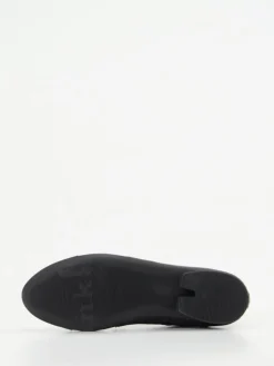 – Schnür-Boots aus Ziegenleder Schwarz*Think Clearance