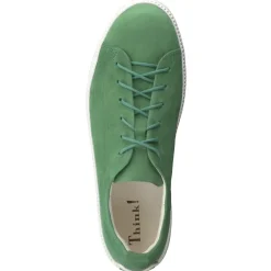Damen Think – Schnürschuh aus Kalbleder in Salbei
